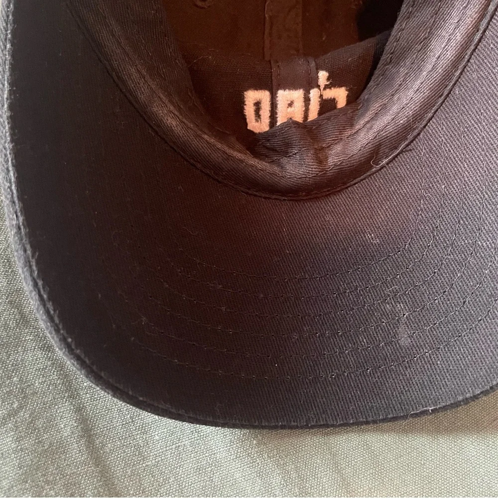 Ciao Black Baseball Cap - Picture 6 of 7